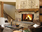 Majestic Biltmore 50" Radiant Wood Burning Fireplace, Herringbone Brick Pattern (SB100HB)
